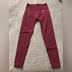 Gymshark Women’s Burgundy Leggings